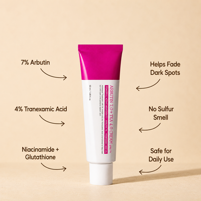 Dark Spot and Melasma Fade Cream - Arbutin 7% + Tranexamic Acid 4%