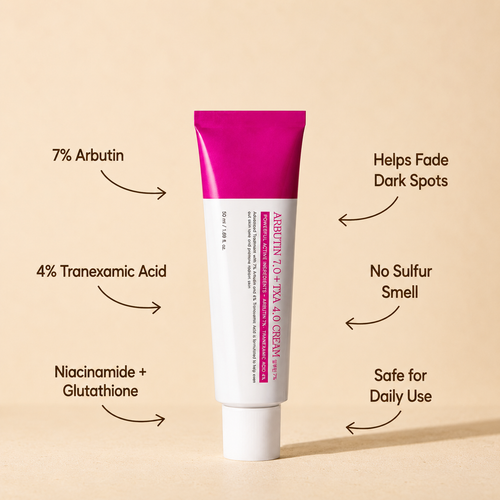 Dark Spot and Melasma Fade Cream - Arbutin 7% + Tranexamic Acid 4%